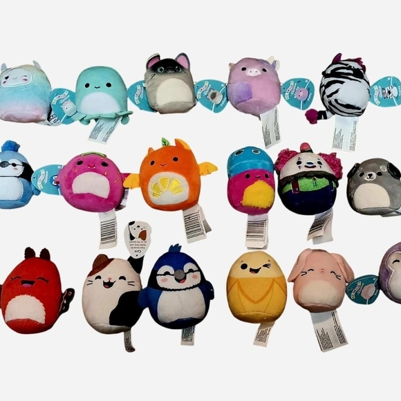 Squishmalliw Minis Bundle Of 17 - Picture 2 of 5